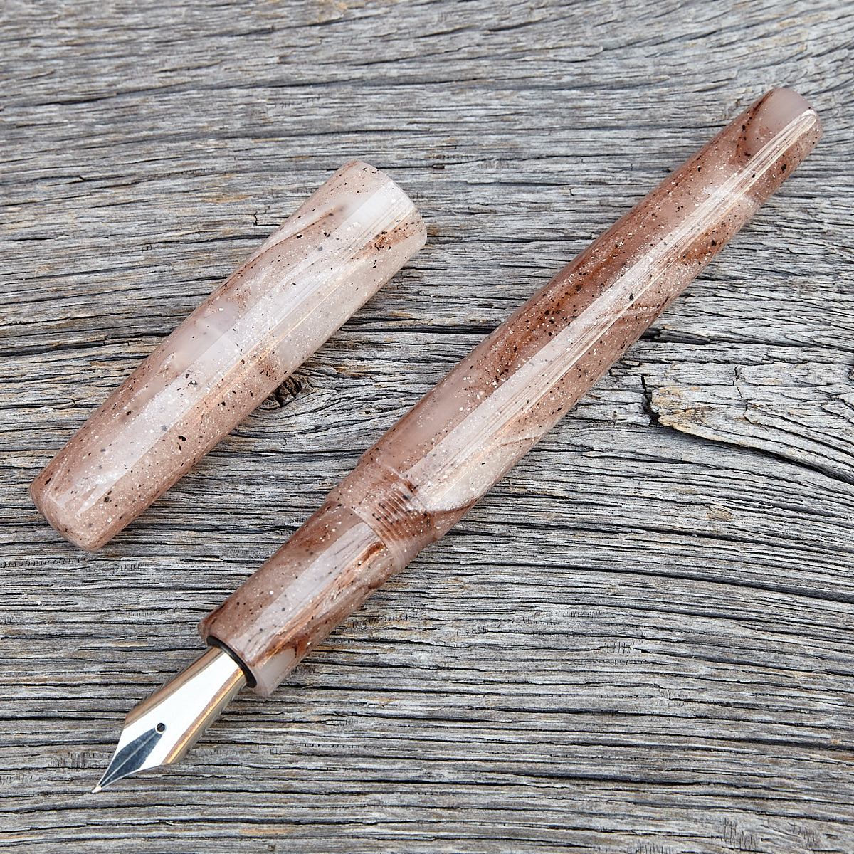 "Quartz Strata" Fountain Pen