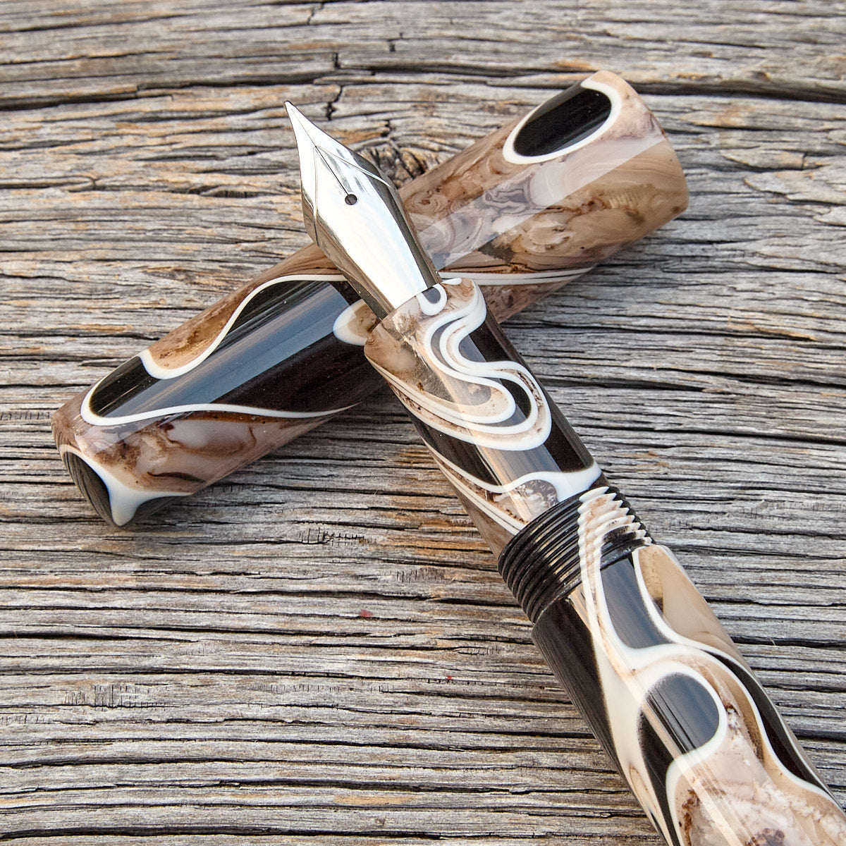 "Triassic Lava" Fountain Pen