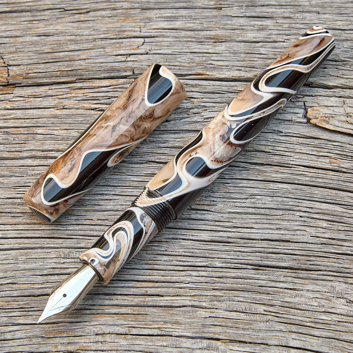 "Triassic Lava" Fountain Pen