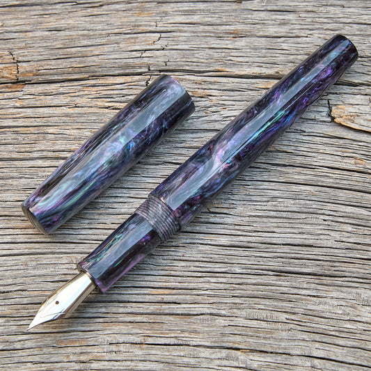 "Rainbow Obsidian" Fountain Pen
