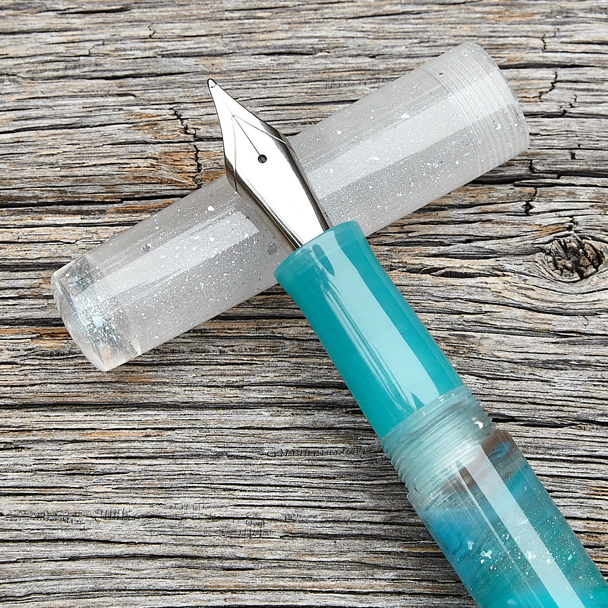 "Ice Lake" Fountain Pen