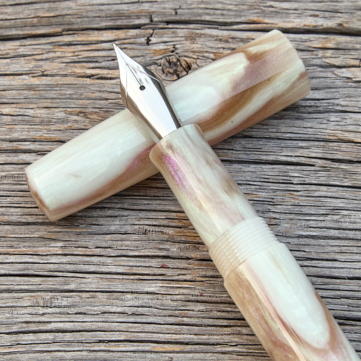 "Abstract Peony" Fountain Pen