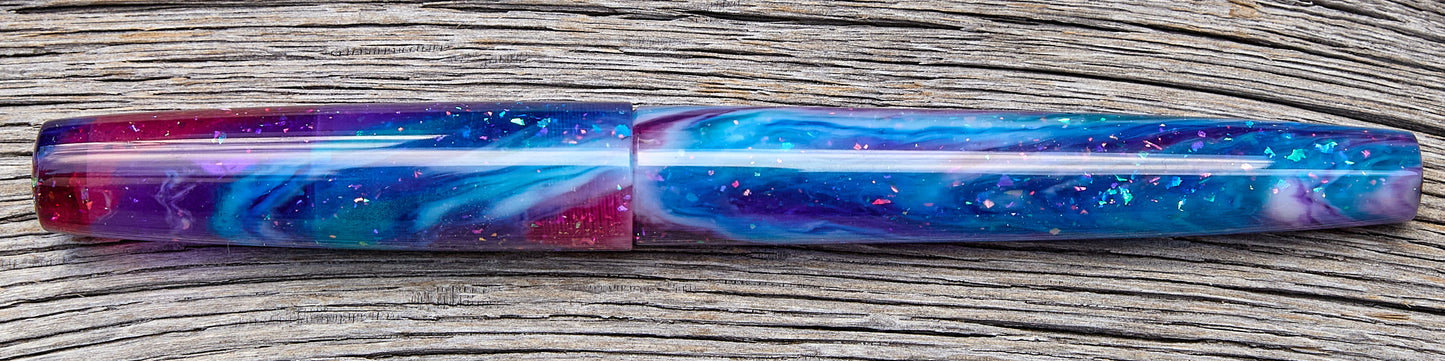 "Blue Nebula" Fountain Pen