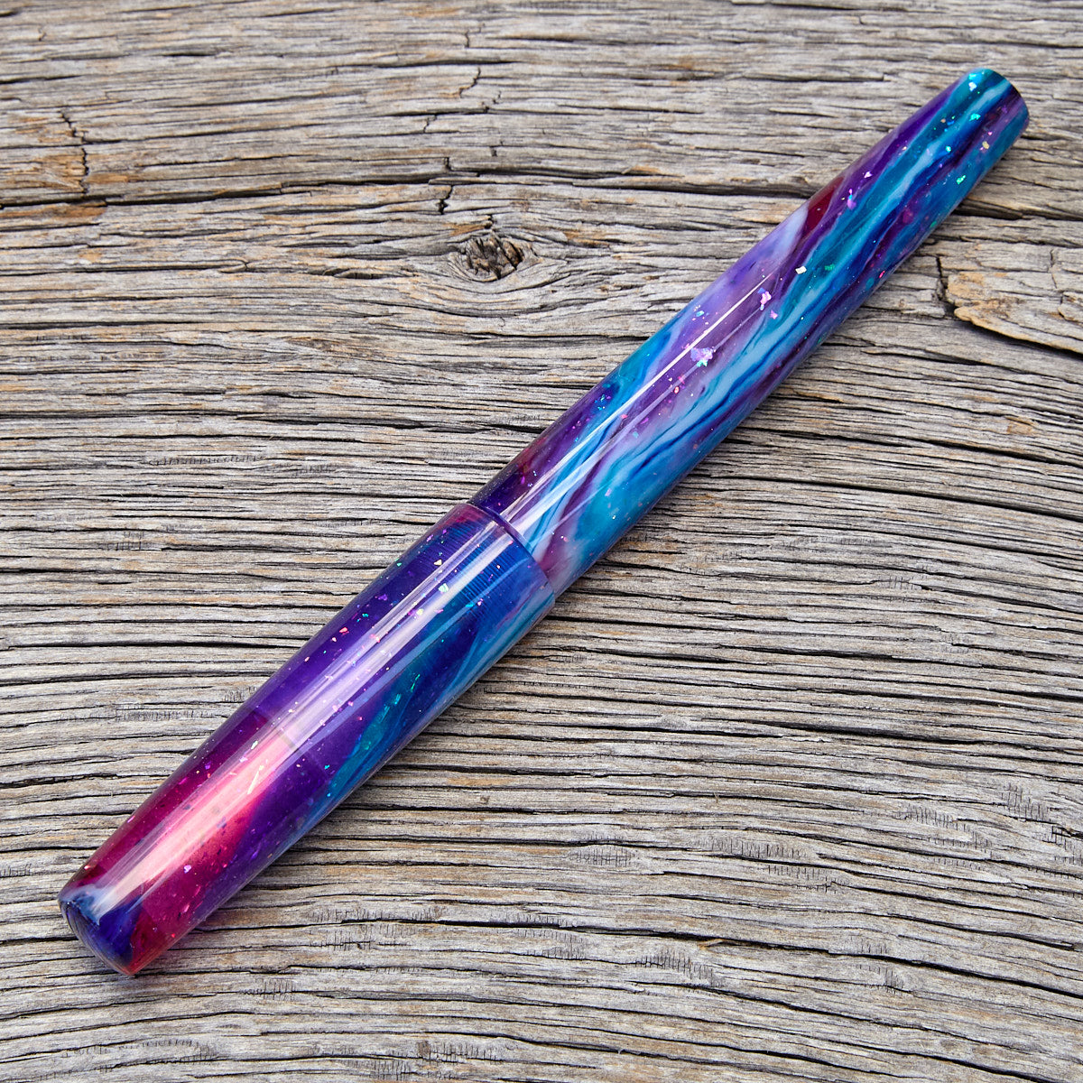 "Blue Nebula" Fountain Pen