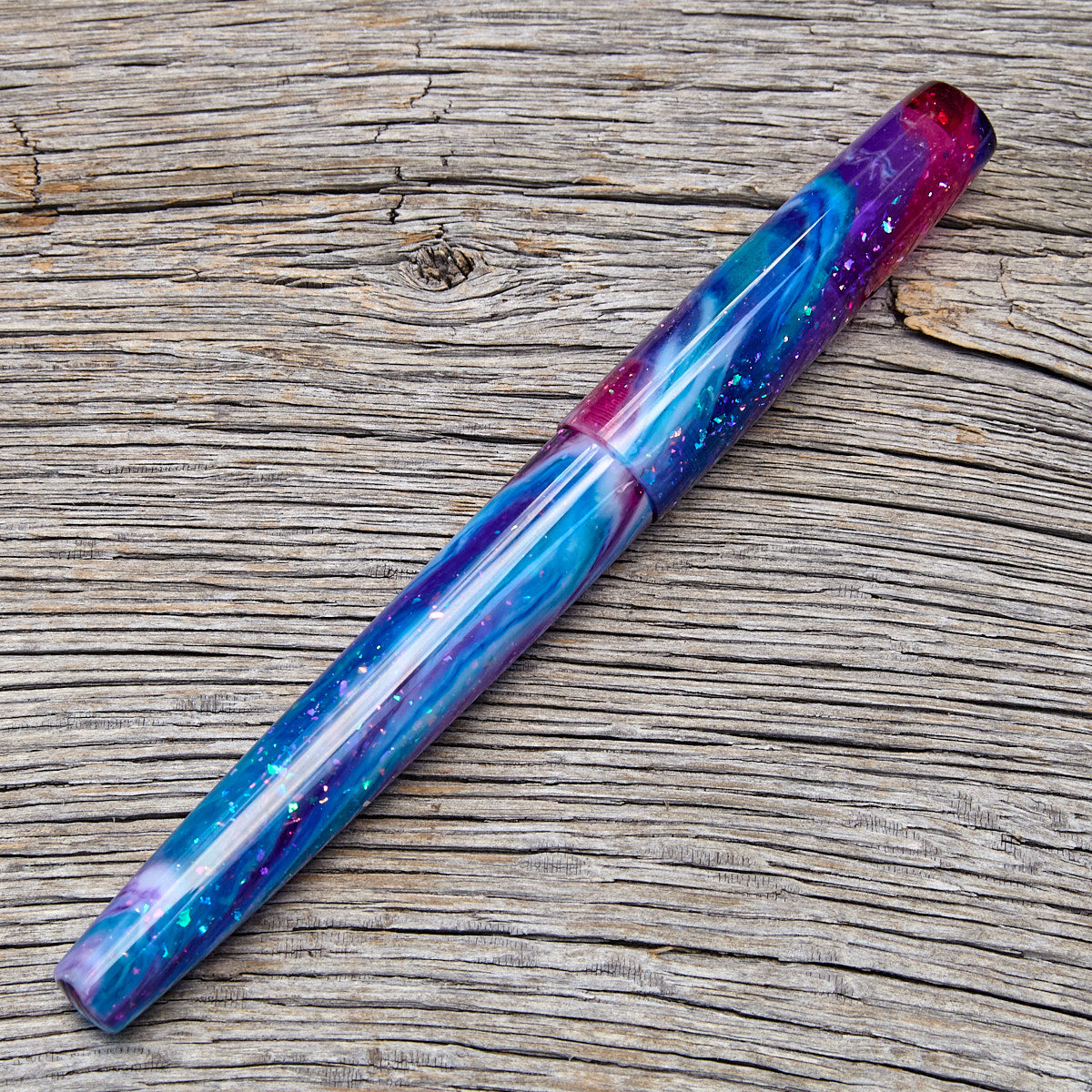 "Blue Nebula" Fountain Pen