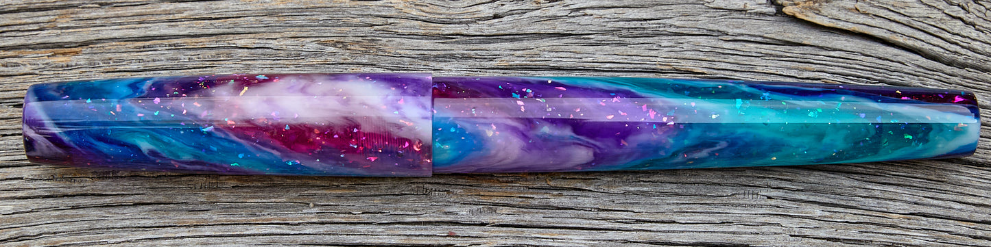 "Blue Nebula" Fountain Pen