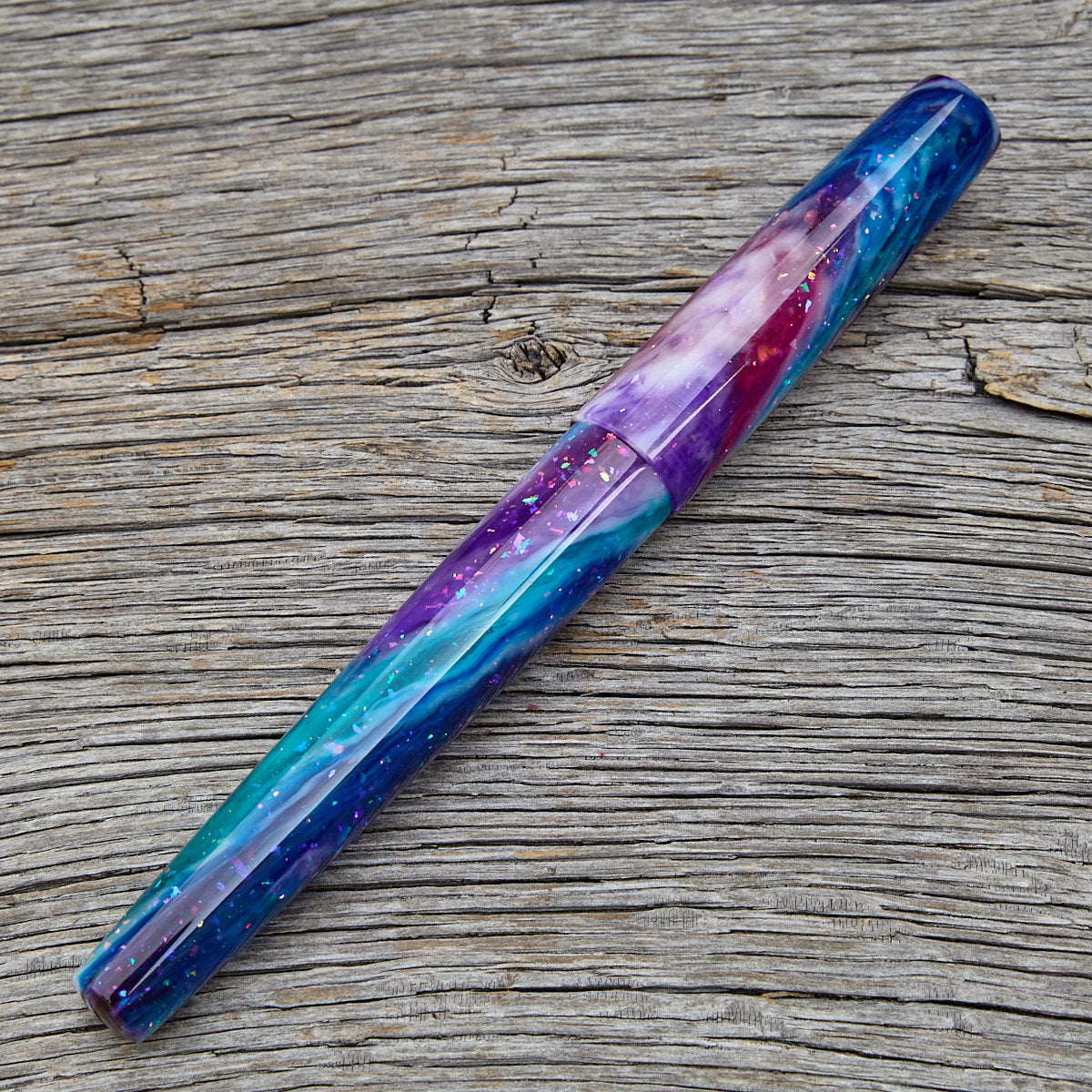 "Blue Nebula" Fountain Pen