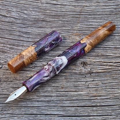 "Purple Hybrid" Fountain Pen