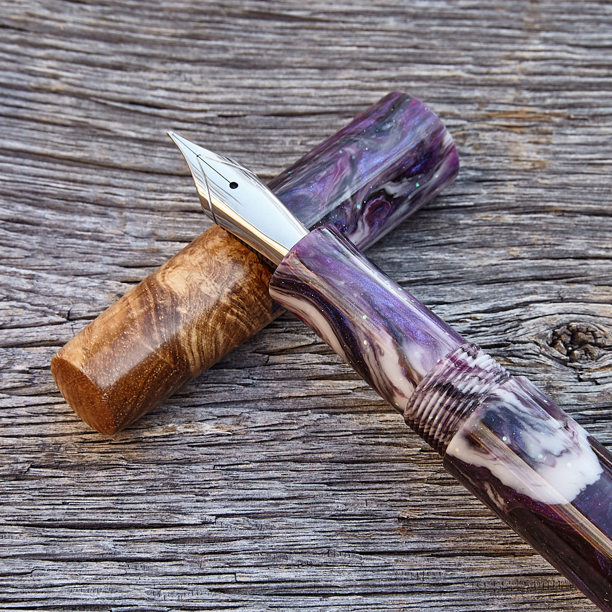 "Purple Hybrid" Fountain Pen