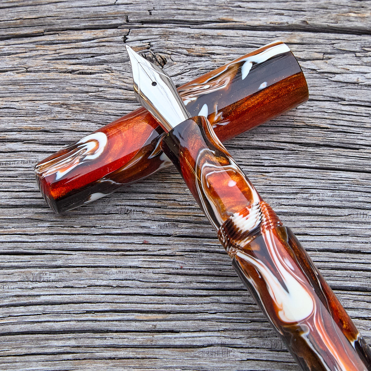 "Calico Koi" Fountain Pen
