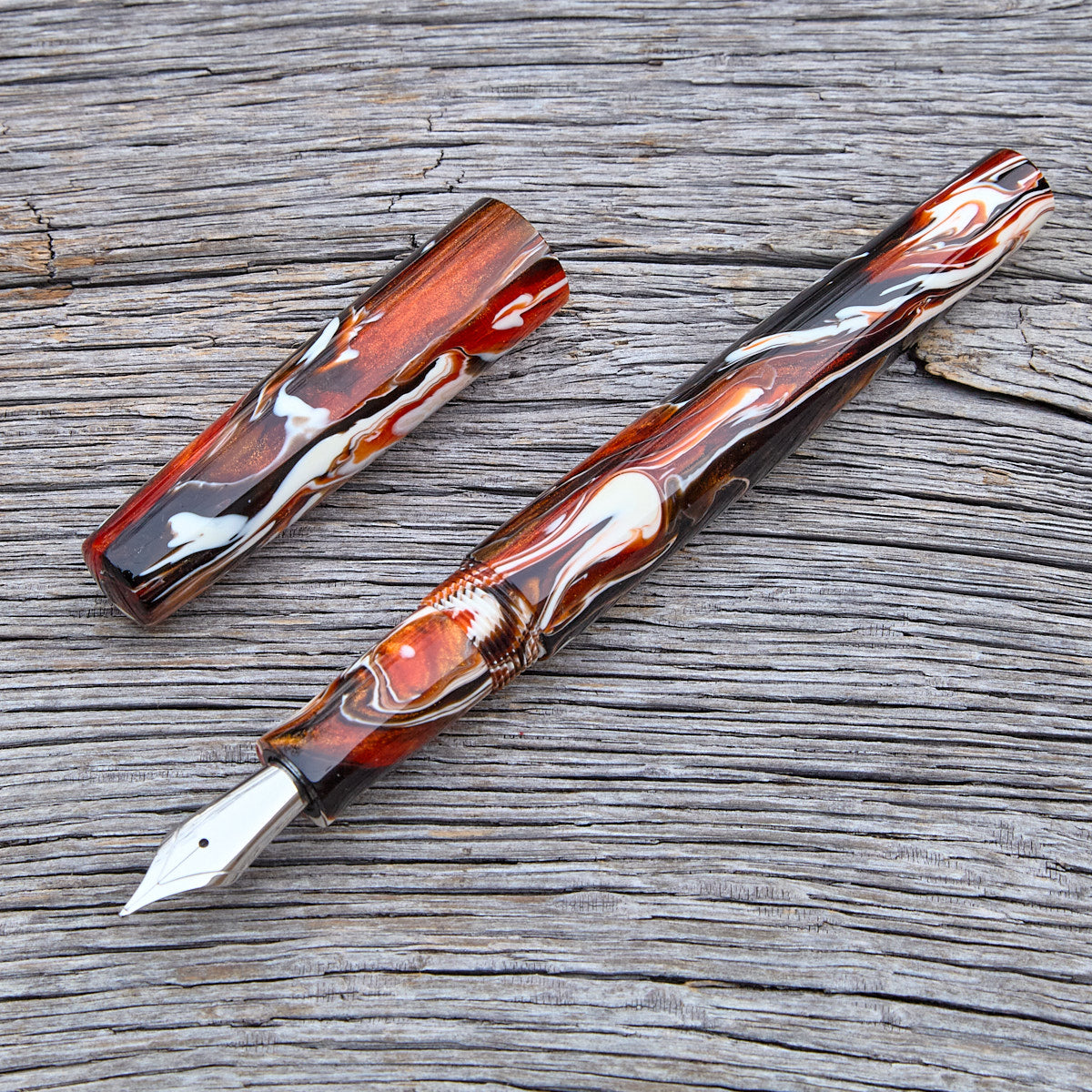 "Calico Koi" Fountain Pen