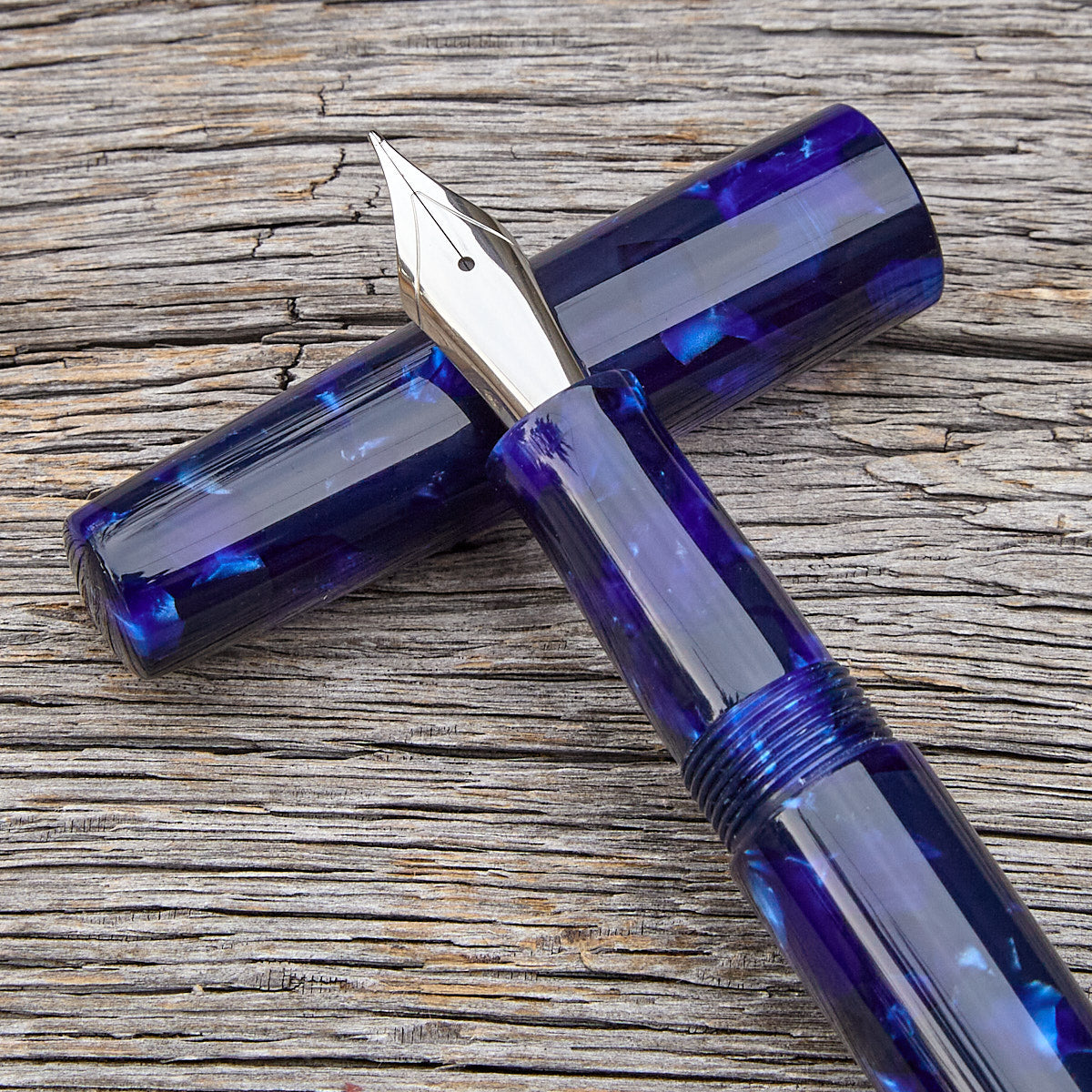 "Blue Crush" Fountain Pen