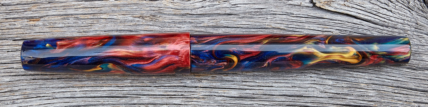 "Hawaiian Fire" Fountain Pen