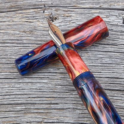 "Hawaiian Fire" Fountain Pen