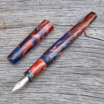 "Hawaiian Fire" Fountain Pen