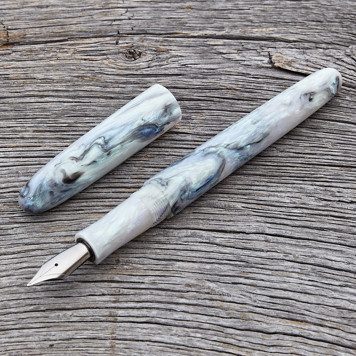 "Blue Abalone" Fountain Pen