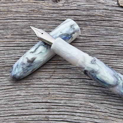 "Blue Abalone" Fountain Pen