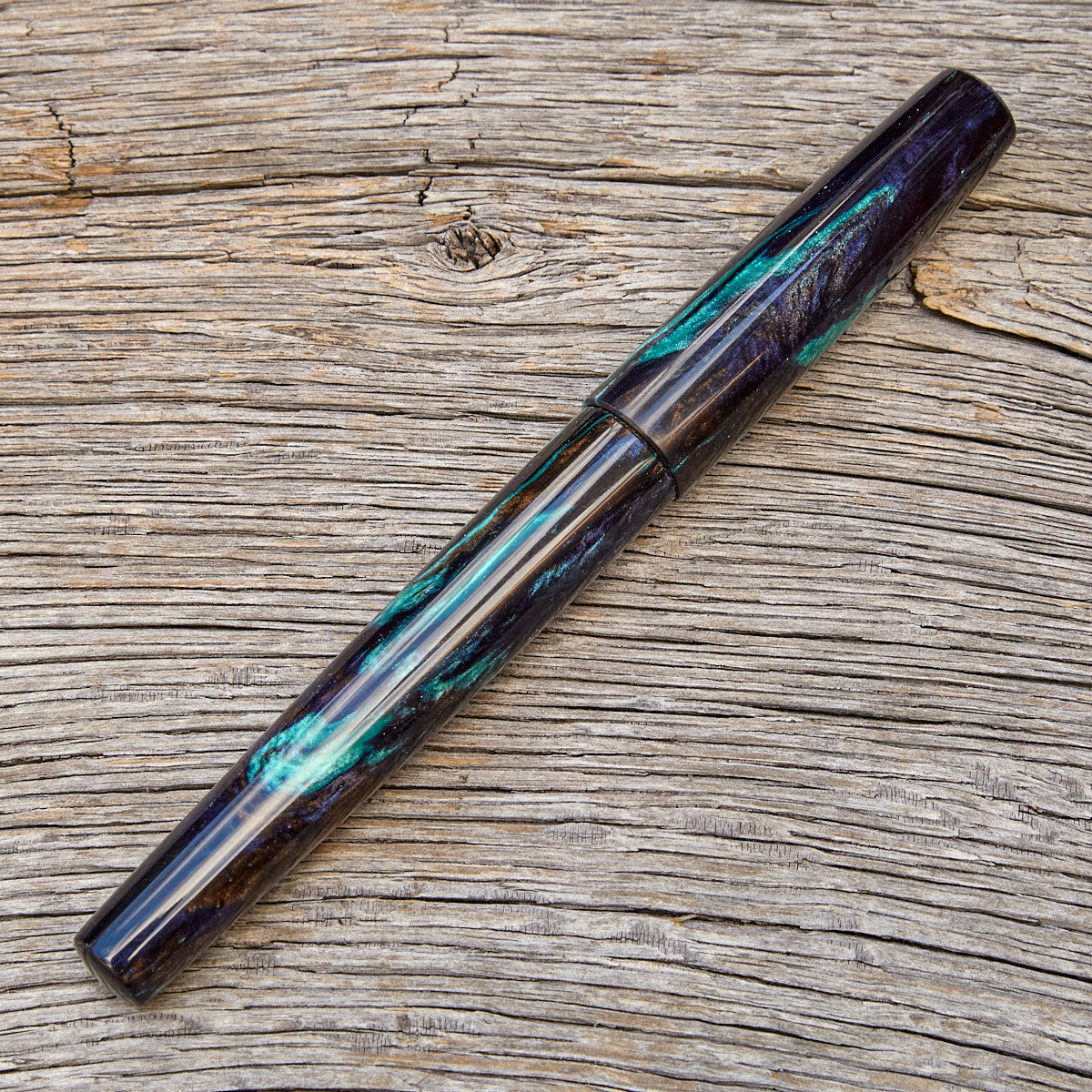 "Brown Bohemian Twilight" Fountain Pen