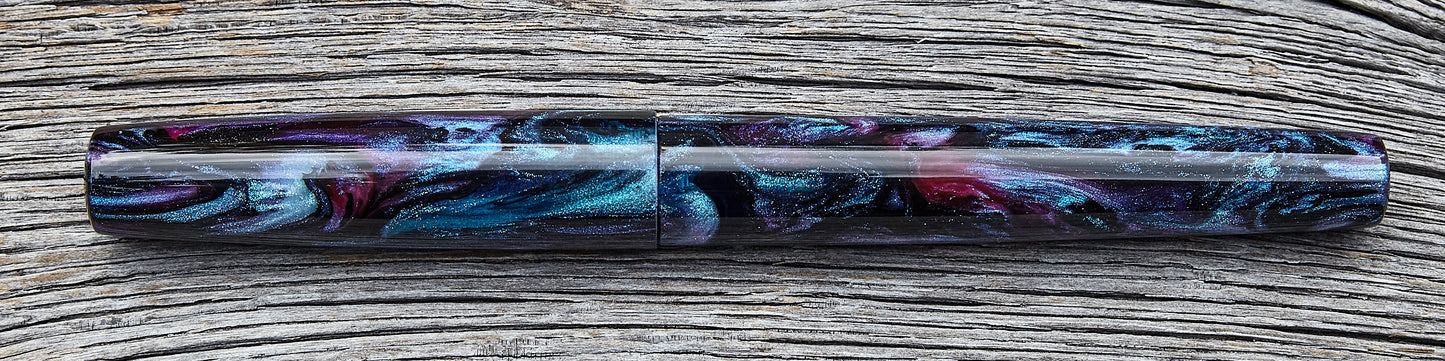 "Cotton Candy Abalone" Fountain Pen