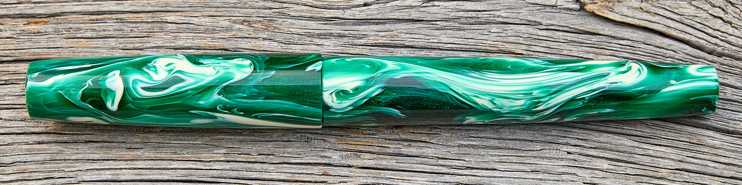 "Emerald Koi" Fountain Pen
