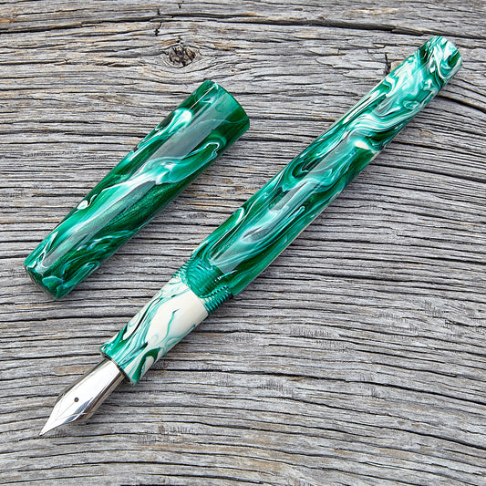 "Emerald Koi" Fountain Pen