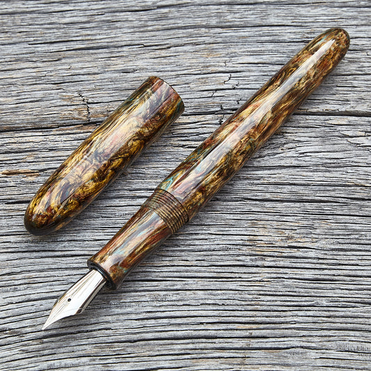 "Forged Patina" Fountain Pen