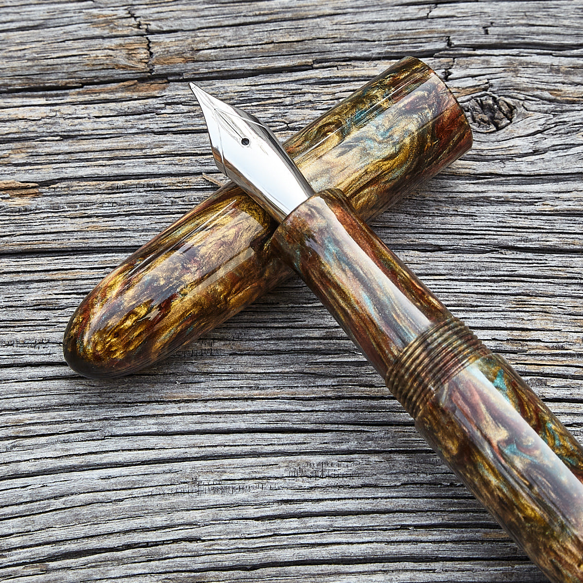 "Forged Patina" Fountain Pen