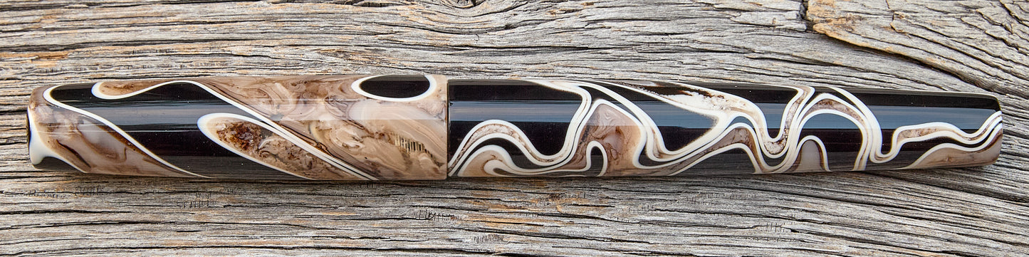 "Triassic Lava" Fountain Pen