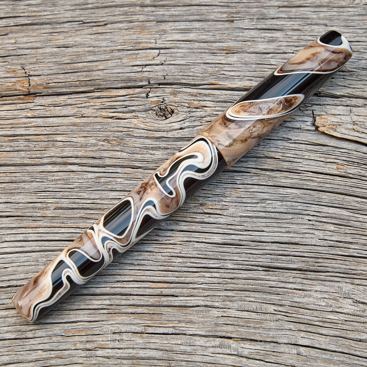 "Triassic Lava" Fountain Pen