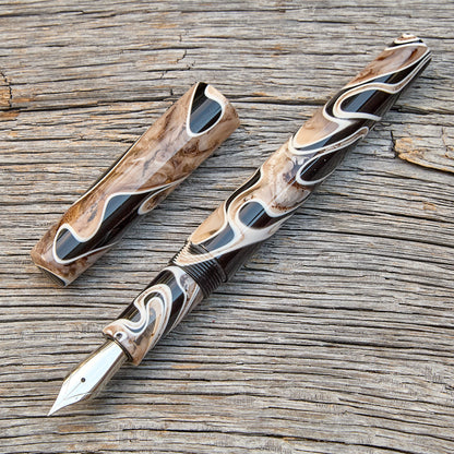 "Triassic Lava" Fountain Pen