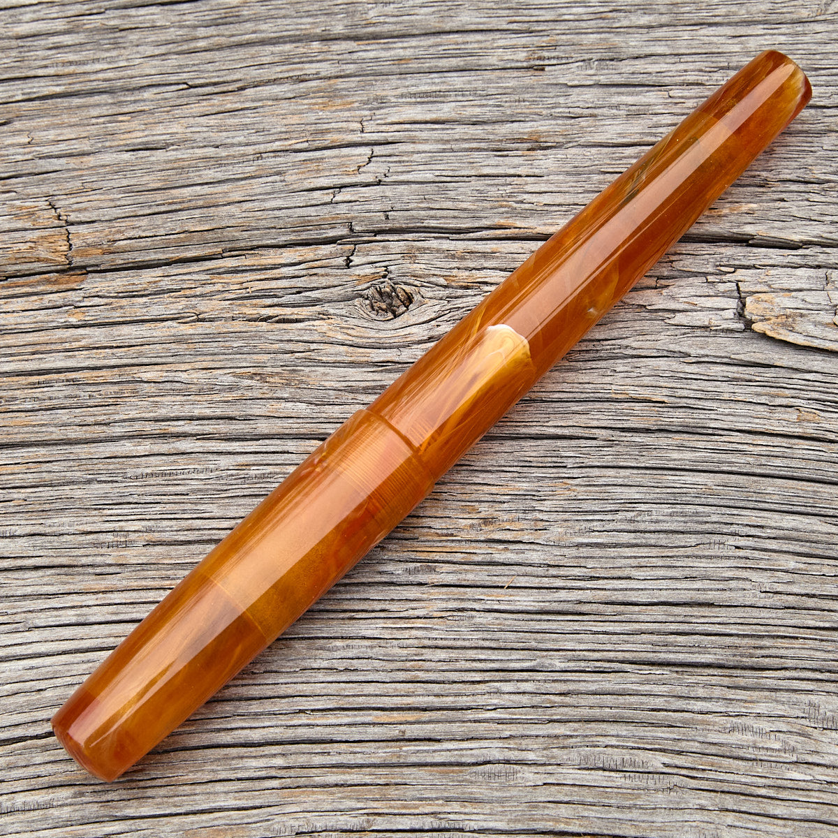 "Amber Convergence" Fountain Pen