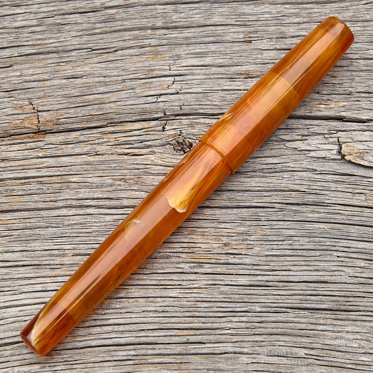 "Amber Convergence" Fountain Pen