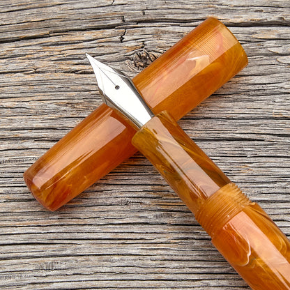 "Amber Convergence" Fountain Pen