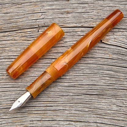 "Amber Convergence" Fountain Pen