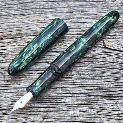 "Dark Cenote" Fountain Pen