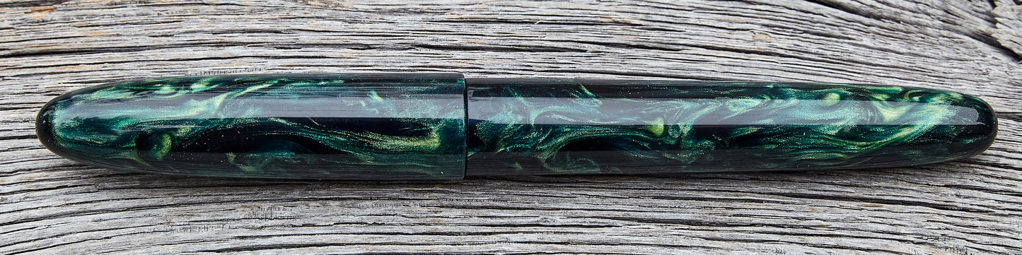 "Dark Cenote" Fountain Pen