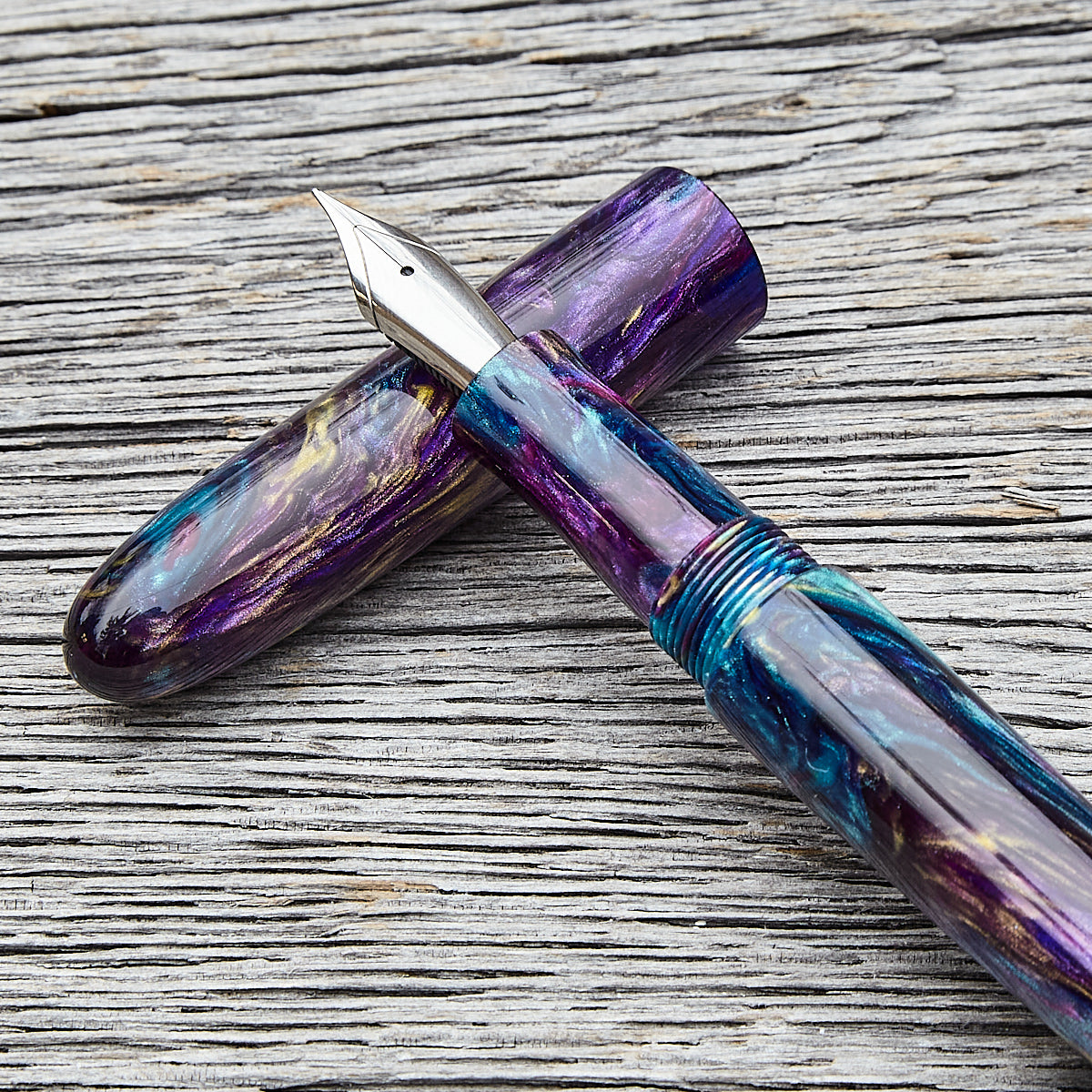 "Violet Storm" Fountain Pen