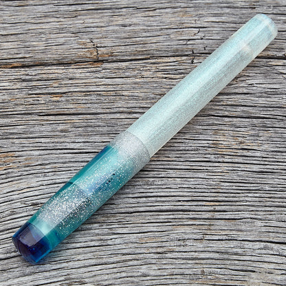 "Satisrefraction White" Fountain Pen