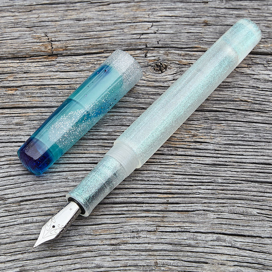 "Satisrefraction White" Fountain Pen