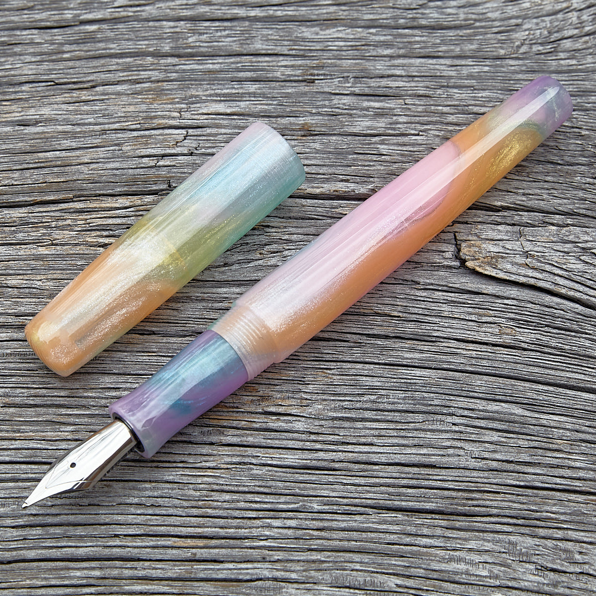 "Variegated 4" Fountain Pen