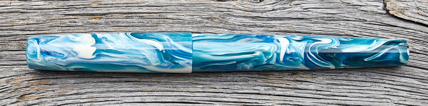 "Peacock Koi" Fountain Pen