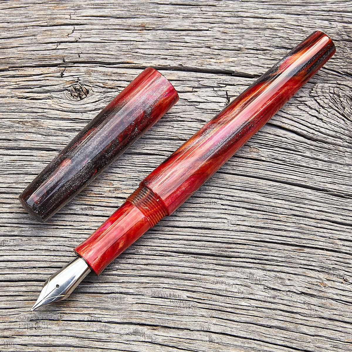 "Passionate Flame" Fountain Pen