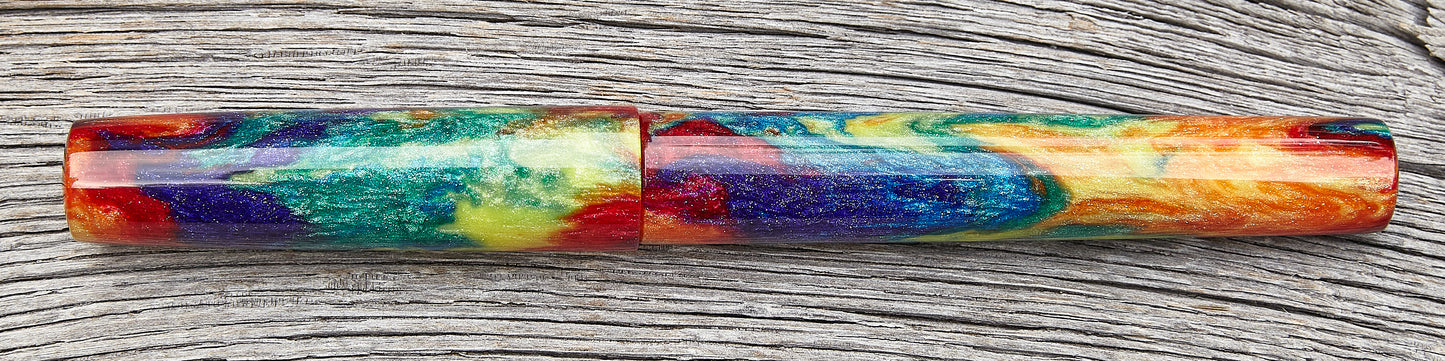 "Oil Slick" Fountain Pen