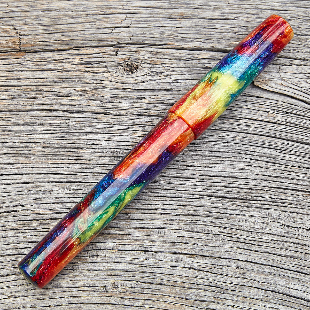 "Oil Slick" Fountain Pen