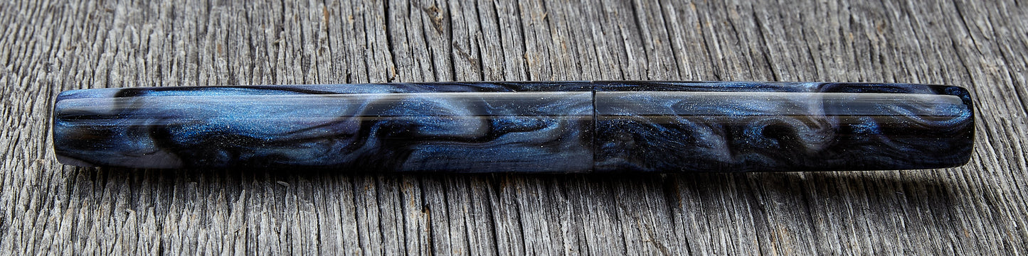 "Ecto Blue" Fountain Pen