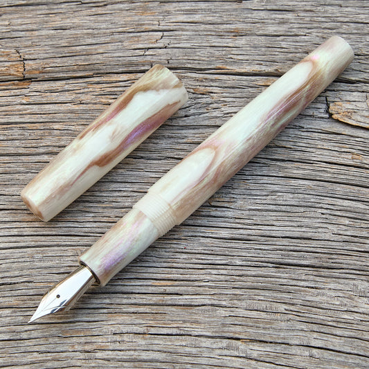 "Abstract Peony" Fountain Pen