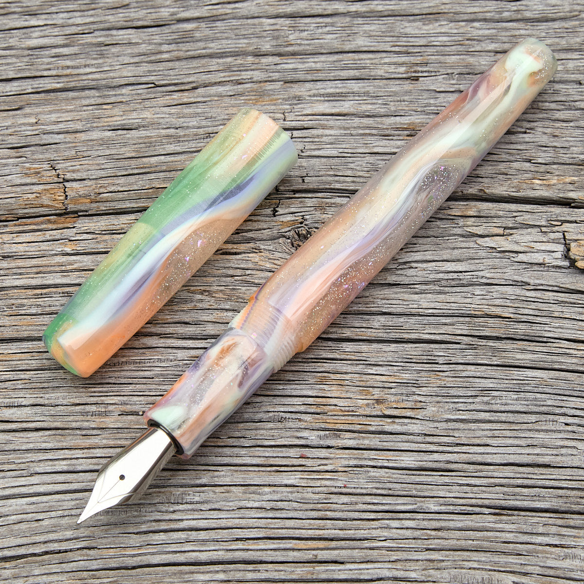 "Rainbow Sherbert" Fountain Pen