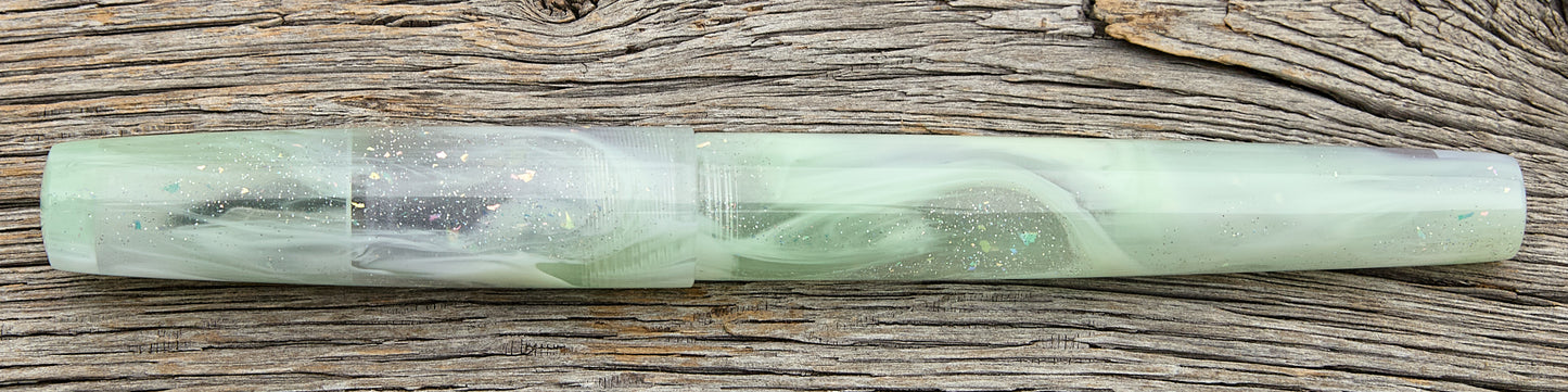 "Lavender and Lime Sherbert" Fountain Pen