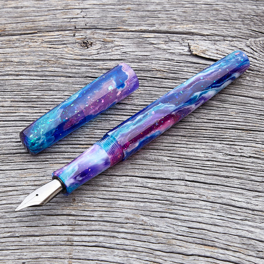 "Blue Nebula" Fountain Pen