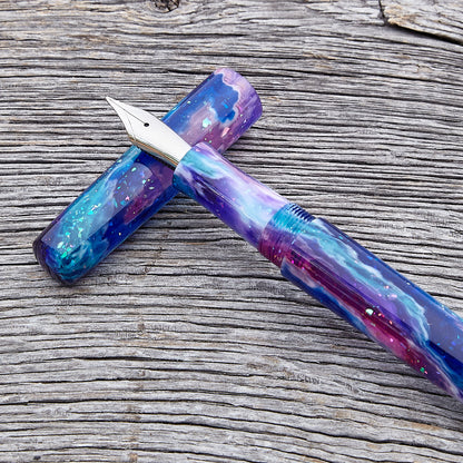 "Blue Nebula" Fountain Pen